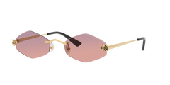 Cartier CT0433S 4 55 Women's Rimless Sunglasses image- 1