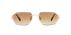Cartier CT0468S 4 58 Men's Rimless Sunglasses image - 2