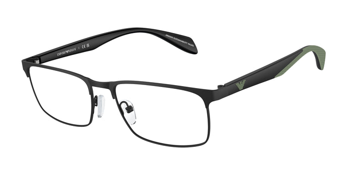 EMPORIO ARMANI 0EA1149 3001 56 Men Eyeglasses image 1
