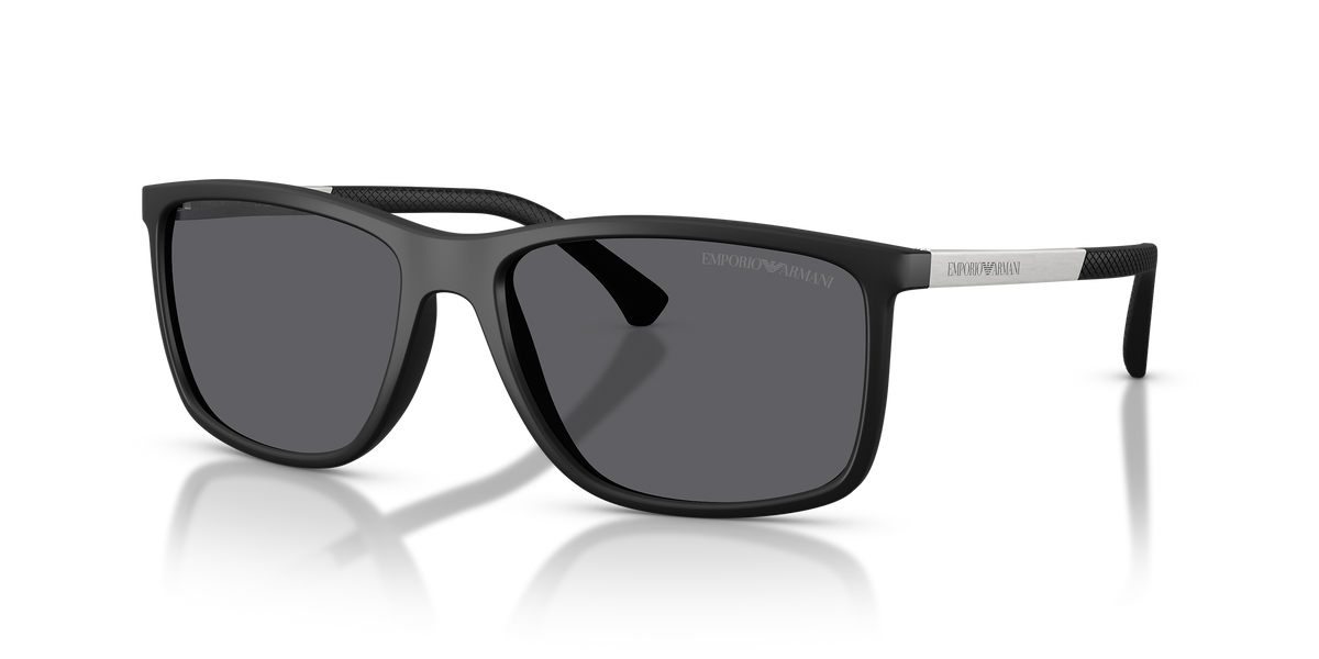 Emporio Armani EA4058 5063/81 58 Men's Sunglasses-image 1