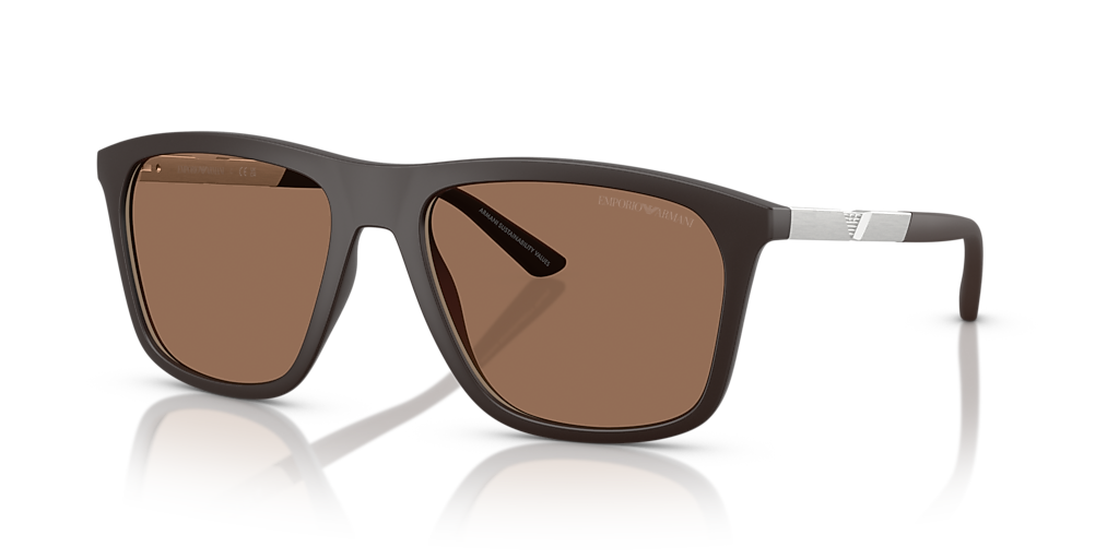 Emporio Armani Square-Style Sunglasses-image 1