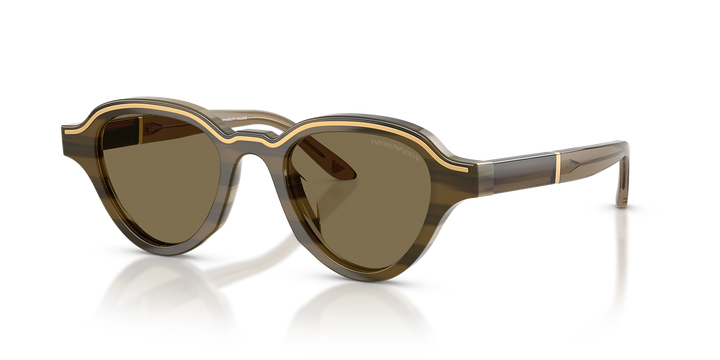Emporio Armani Irregular-Style Sunglasses-image 1