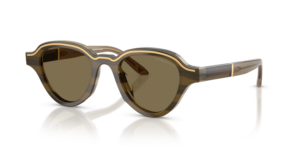 Emporio Armani Irregular-Style Sunglasses