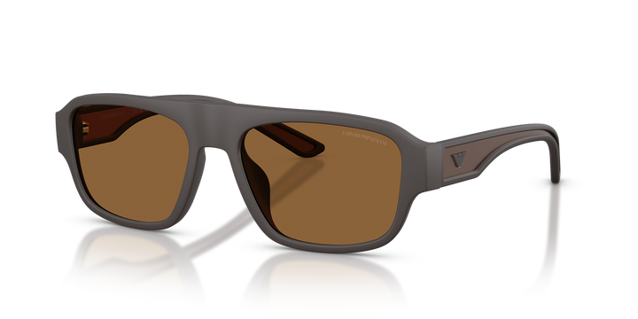 EMPORIO ARMANI 0EA4266U 618673 Men's Full Rim Sunglasses- Image 1