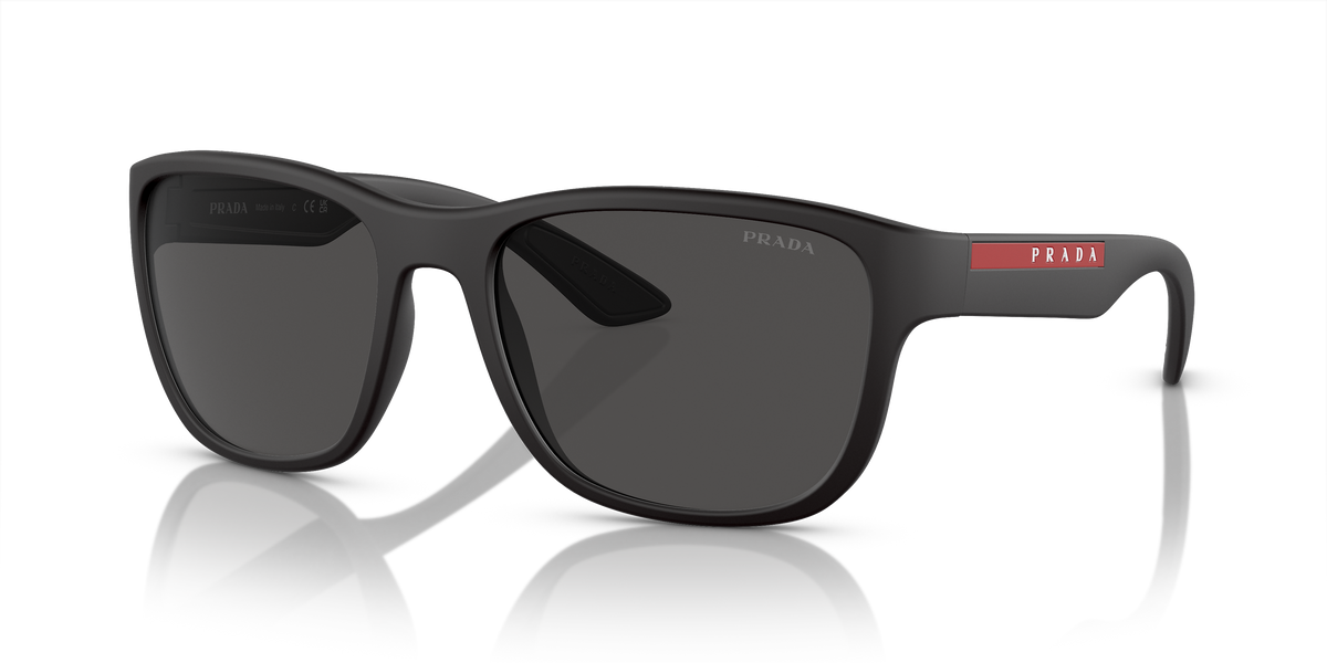 Prada Black Men's SPS01U Sunglasses-image 1