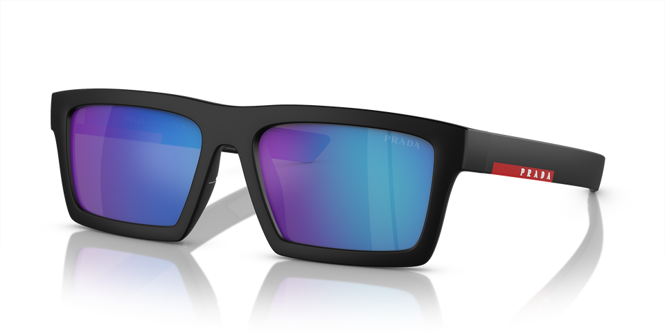 Prada Linea Rossa Rectangle-Style Sunglasses