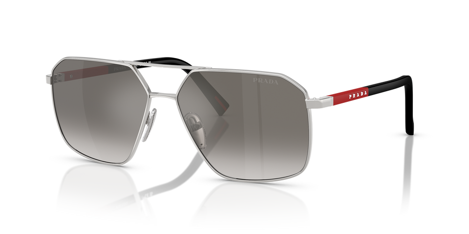 Prada Linea Rossa Irregular-Style Sunglasses