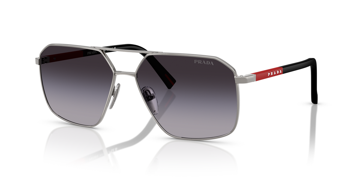 Prada Linea Rossa Irregular-Style Sunglasses-image 5