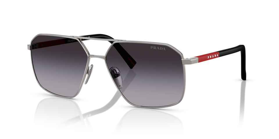 Prada Linea Rossa Irregular-Style Sunglasses