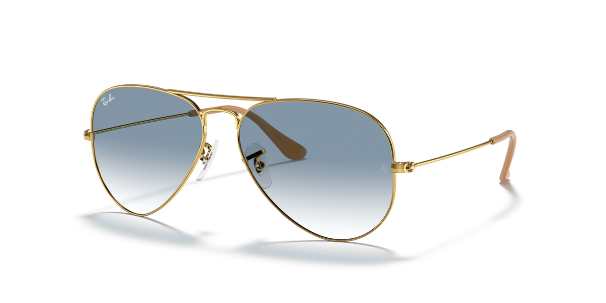 Ray-Ban Unisex RB3025 AVIATOR LARGE METAL 001/3F 58-14 135 2N Sunglasses-image 1