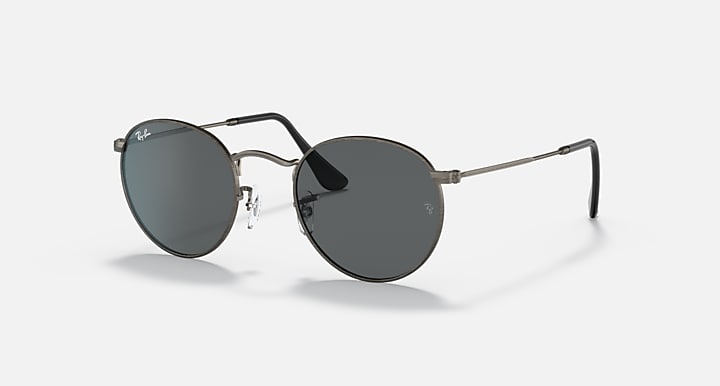 Ray-Ban METAL ANTIQUED Round-Style Sunglasses - Image 1