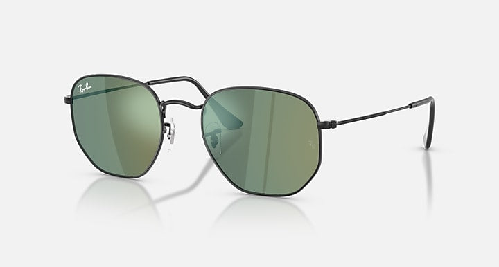 Ray-Ban HEXAGONAL FLAT LENSES Irregular-Style Sunglasses-image 1