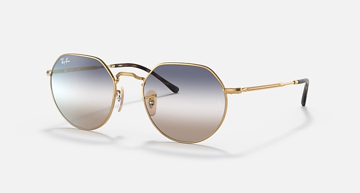 Ray-Ban Unisex RB3565 JACK 001/GD 53-20 145 1N Sunglasses