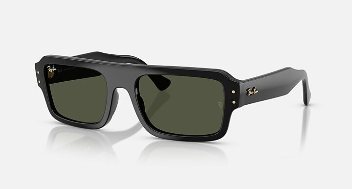Ray-Ban FLACKO BIO-BASED Rectangle-Style Sunglasses - Image 1