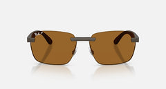 RAY-BAN 0RB4470CH 6124BB 59 Unisex Rimless Sunglasses-image 2