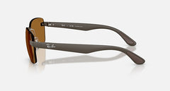 RAY-BAN 0RB4470CH 6124BB 59 Unisex Rimless Sunglasses-image 3