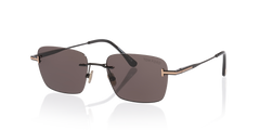Tom Ford Jake-Style Rectangle Sunglasses-image 1
