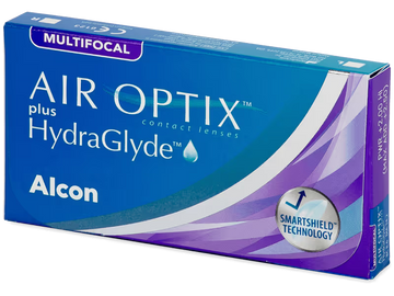 Air Optix plus Hydraglyde Multifocal Pack of 6