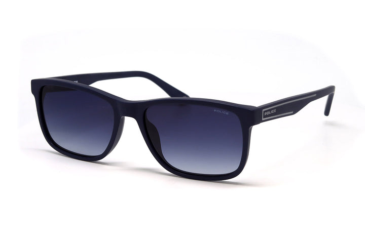 POLICE SPLB40N 0C03 56 Men's Full Rim Sunglasses image 1