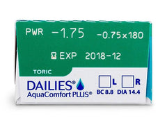 Dailies AquaComfort Plus Toric pack of 30-image 2