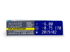 Acuvue Oasys Astigmatism Bi-weekly Pack of 6-image 2