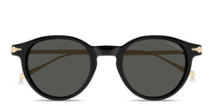 Mont Blanc Round-Style Sunglasses-image 2