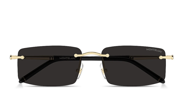 Mont Blanc Rectangle-Style Sunglasses-image 1