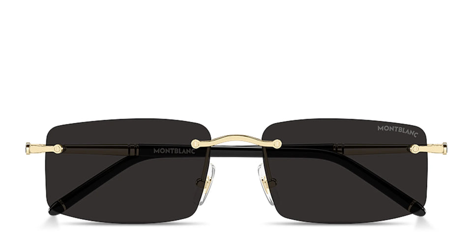 Mont Blanc Rectangle-Style Sunglasses
