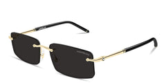 Mont Blanc Rectangle-Style Sunglasses-image 2