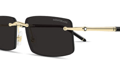 Mont Blanc Rectangle-Style Sunglasses-image 3