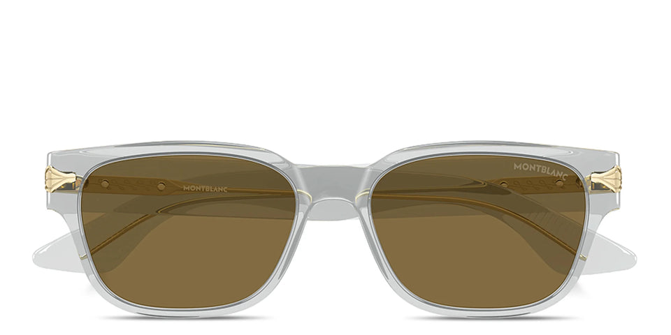 Mont Blanc Square-Style Sunglasses