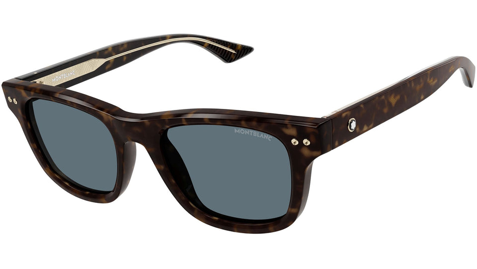 Mont Blanc Square MB0254S Men's Sunglasses