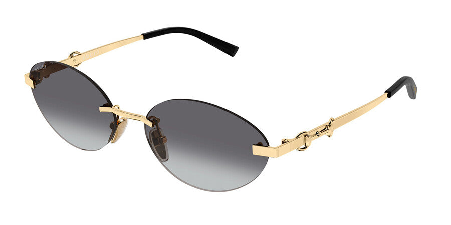 Gucci Oval Style Sunglasses-image 1