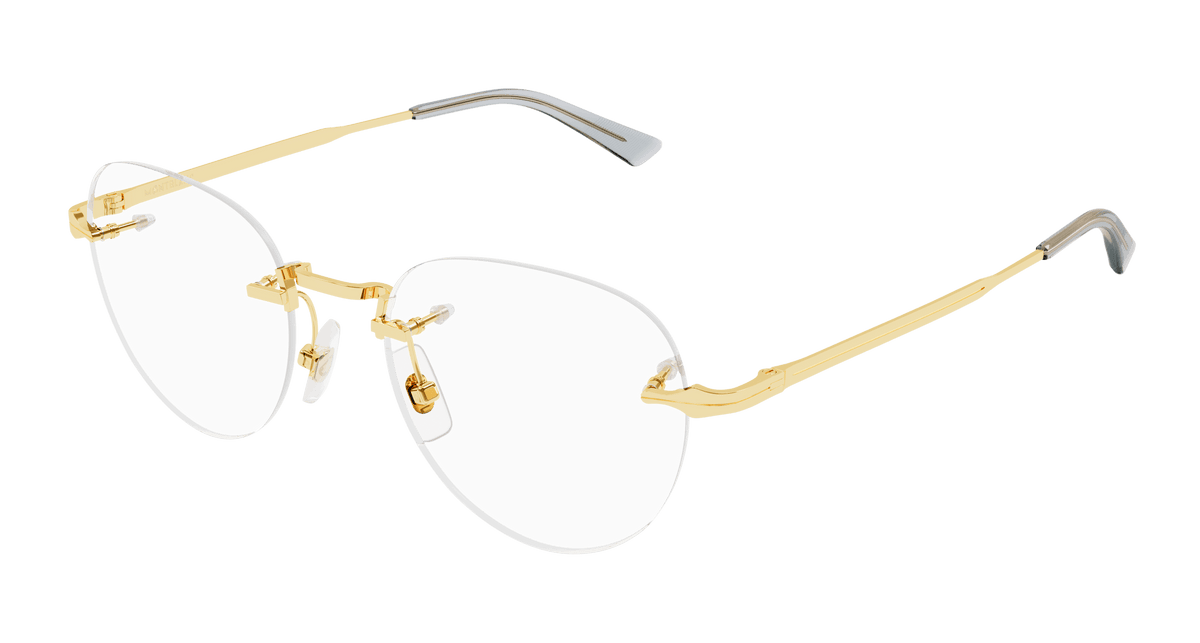 Montblanc MB0268O 001 52 Men Eyeglasses-image 1