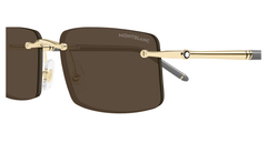 Mont Blanc Rectangle-Style Sunglasses-image 3
