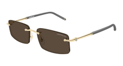 Mont Blanc Rectangle-Style Sunglasses-image 1