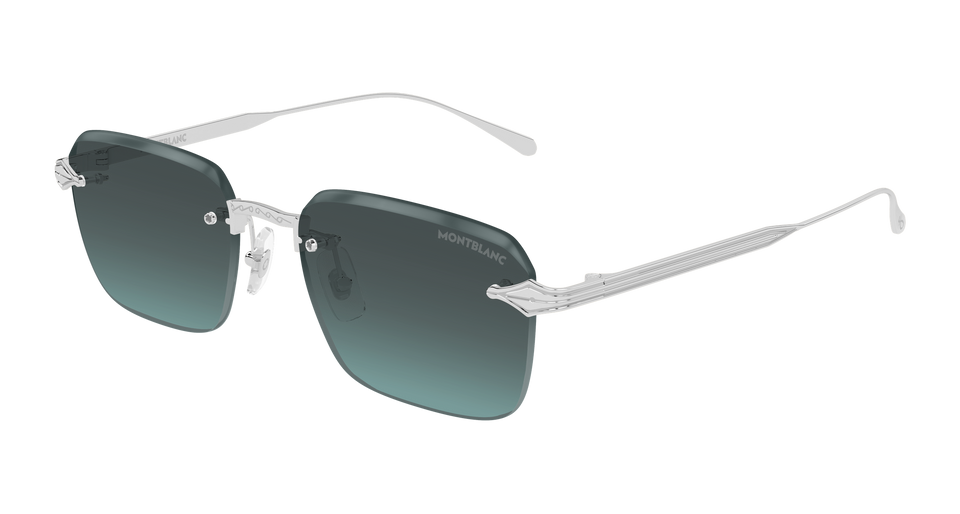 Mont Blanc Square-Style Sunglasses