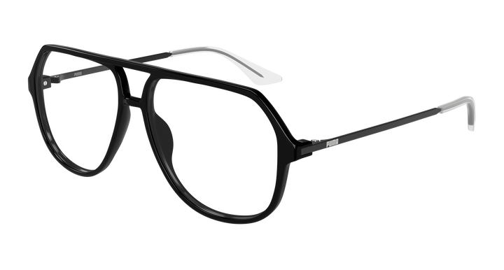 PUMA PU0460O 001 58 Unisex Eyeglasses-image 1