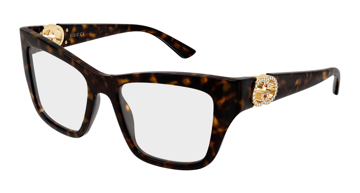 Gucci GG2124O 003 52 Women Eyeglasses-image 1