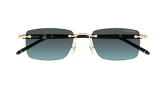 Mont Blanc Rectangle-Style Sunglasses-image 2