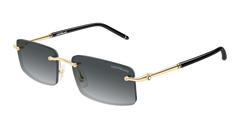 Mont Blanc Rectangle-Style Sunglasses-image 1