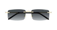 Mont Blanc Rectangle-Style Sunglasses-image 2