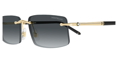 Mont Blanc Rectangle-Style Sunglasses-image 3