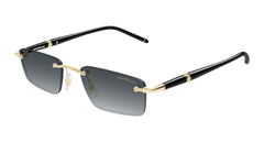 Mont Blanc Rectangle-Style Sunglasses-image 1