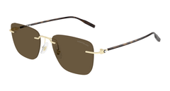 Mont Blanc Square-Style Sunglasses-image 1