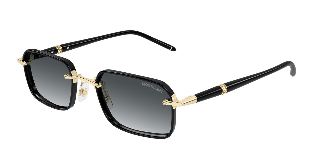 Mont Blanc Rectangle-Style Sunglasses-image 1