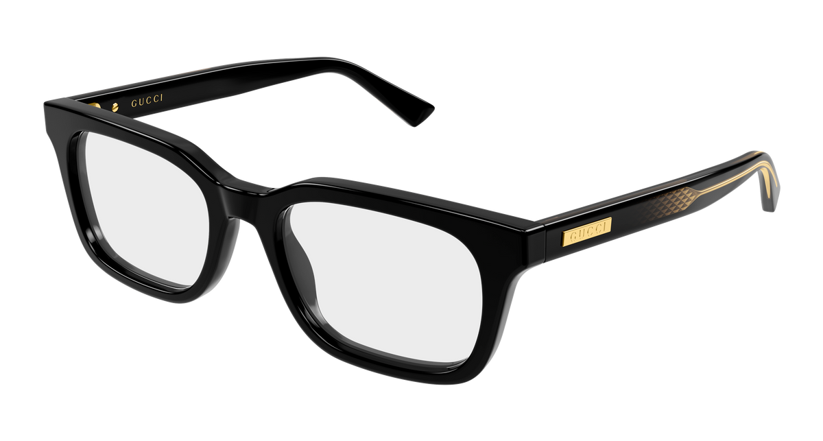 Gucci GG2249O 001 53 Unisex Eyeglasses-image 1
