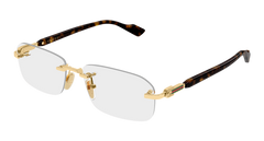 Gucci GG1221O 007 56 Unisex Eyeglasses-image 1