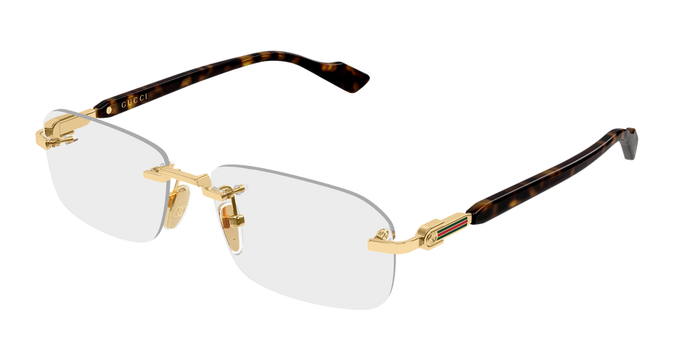 Gucci GG1221O 007 56 Unisex Eyeglasses