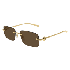 Gucci GG1703S 4 55 Men's Rimless Sunglasses - Image 1